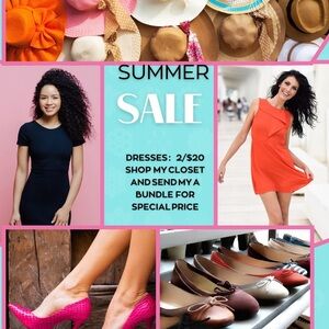Summer Dress Bundle Sale 2 For $20